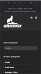 Mobile Screenshot of carverpredatorcalls.com
